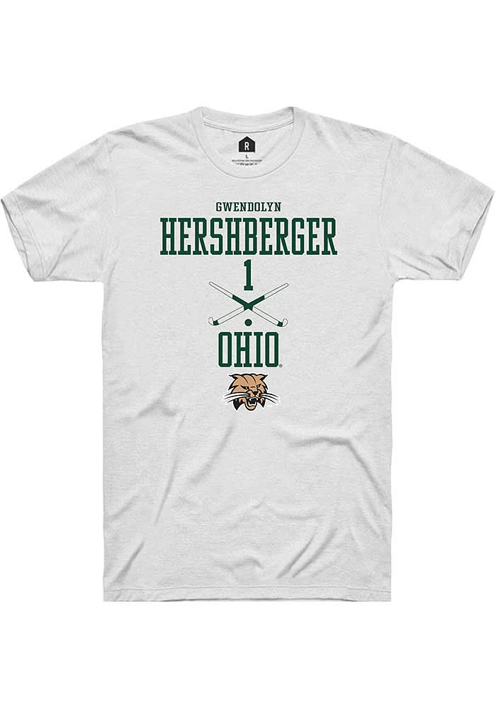 Gwendolyn Hershberger Ohio Bobcats Rally NIL Sport Icon Short Sleeve T Shirt