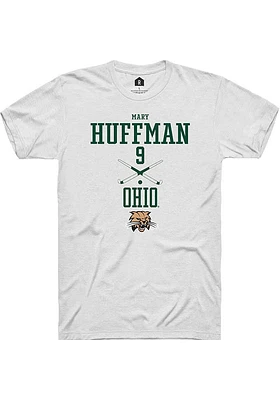 Mary Huffman Ohio Bobcats Rally NIL Sport Icon Short Sleeve T Shirt