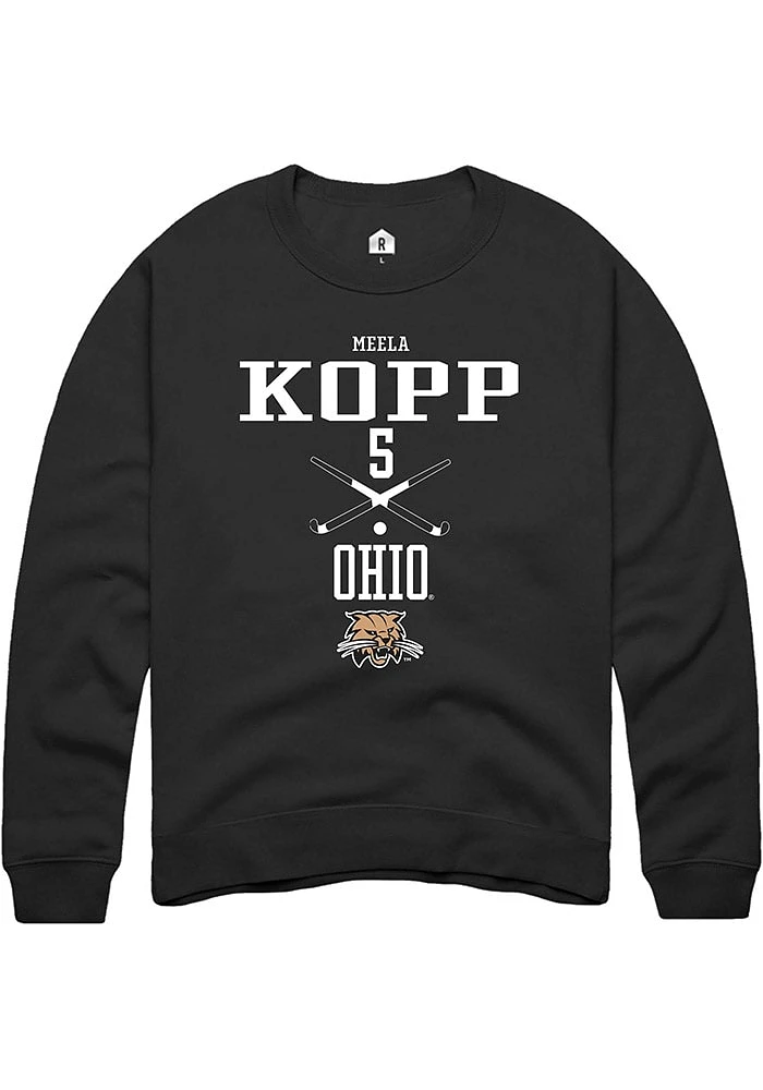 Meela Kopp Rally Ohio Bobcats Mens NIL Sport Icon Long Sleeve Crew Sweatshirt