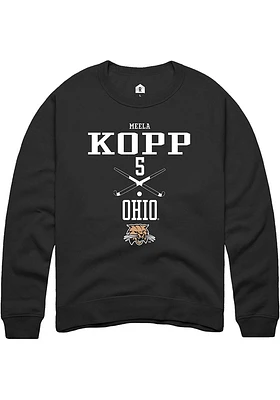 Meela Kopp Rally Ohio Bobcats Mens NIL Sport Icon Long Sleeve Crew Sweatshirt