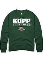 Meela Kopp Rally Ohio Bobcats Mens NIL Stacked Box Long Sleeve Crew Sweatshirt