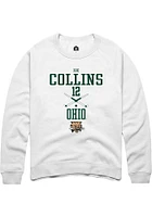 Zoe Collins Rally Ohio Bobcats Mens NIL Sport Icon Long Sleeve Crew Sweatshirt