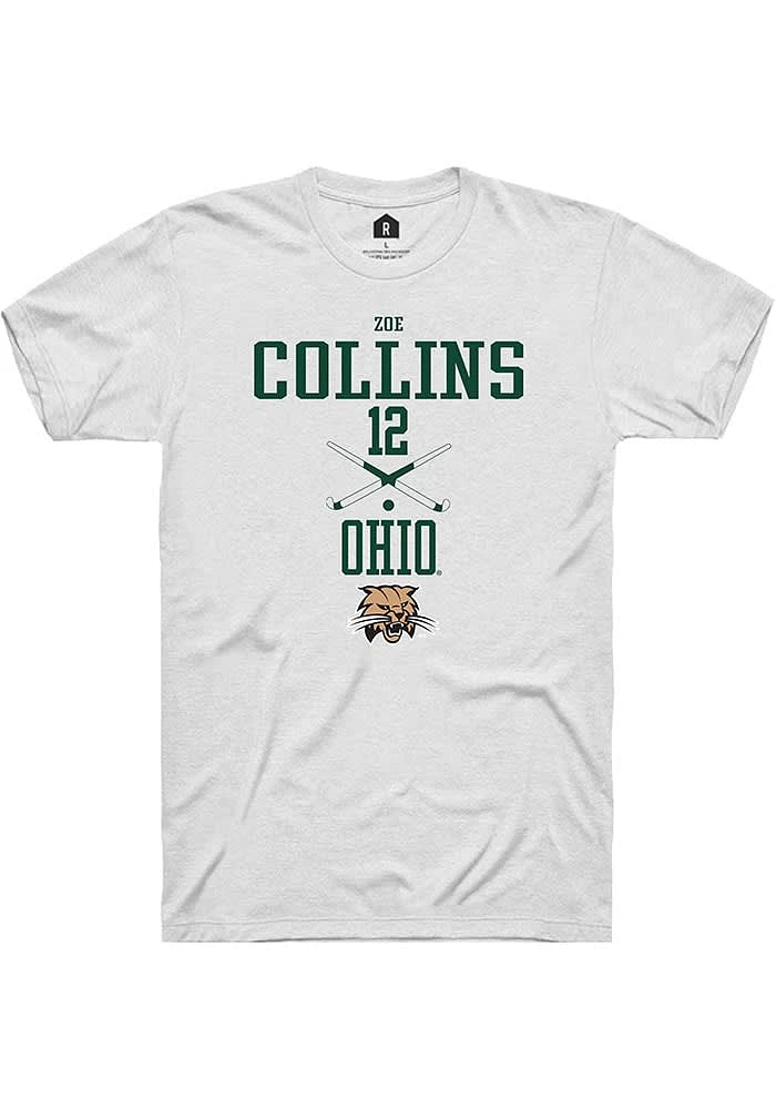 Zoe Collins Ohio Bobcats Rally NIL Sport Icon Short Sleeve T Shirt