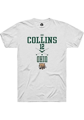 Zoe Collins Ohio Bobcats Rally NIL Sport Icon Short Sleeve T Shirt