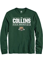 Zoe Collins Ohio Bobcats Rally NIL Stacked Box Long Sleeve T Shirt