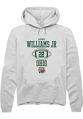 Adonis Williams Jr. Rally Ohio Bobcats Mens NIL Sport Icon Long Sleeve Hoodie