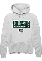 Aidan Johnson Rally Ohio Bobcats Mens NIL Stacked Box Long Sleeve Hoodie