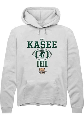 Alex Kasee Rally Ohio Bobcats Mens NIL Sport Icon Long Sleeve Hoodie