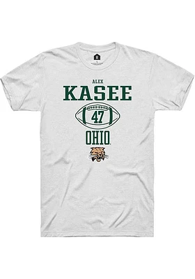 Alex Kasee Ohio Bobcats Rally NIL Sport Icon Short Sleeve T Shirt