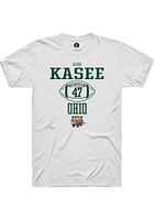 Alex Kasee Ohio Bobcats Rally NIL Sport Icon Short Sleeve T Shirt