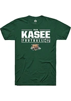 Alex Kasee Ohio Bobcats Rally NIL Stacked Box Short Sleeve T Shirt