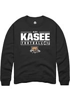 Alex Kasee Rally Ohio Bobcats Mens NIL Stacked Box Long Sleeve Crew Sweatshirt