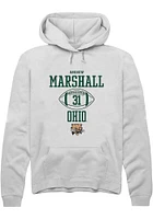 Andrew Marshall Rally Ohio Bobcats Mens NIL Sport Icon Long Sleeve Hoodie