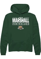 Andrew Marshall Rally Ohio Bobcats Mens NIL Stacked Box Long Sleeve Hoodie