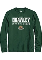 Austin Brawley Ohio Bobcats Rally NIL Stacked Box Long Sleeve T Shirt