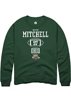 Austin Mitchell Rally Ohio Bobcats Mens NIL Sport Icon Long Sleeve Crew Sweatshirt