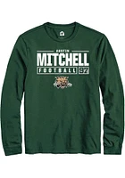 Austin Mitchell Ohio Bobcats Rally NIL Stacked Box Long Sleeve T Shirt