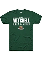 Austin Mitchell Ohio Bobcats Rally NIL Stacked Box Short Sleeve T Shirt