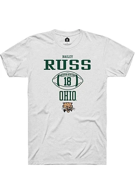 Bailey Russ Ohio Bobcats Rally NIL Sport Icon Short Sleeve T Shirt