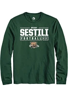 Brady Sestili Ohio Bobcats Rally NIL Stacked Box Long Sleeve T Shirt