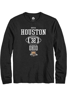 Bryce Houston Ohio Bobcats Rally NIL Sport Icon Long Sleeve T Shirt