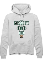 Caleb Gossett Rally Ohio Bobcats Mens NIL Sport Icon Long Sleeve Hoodie