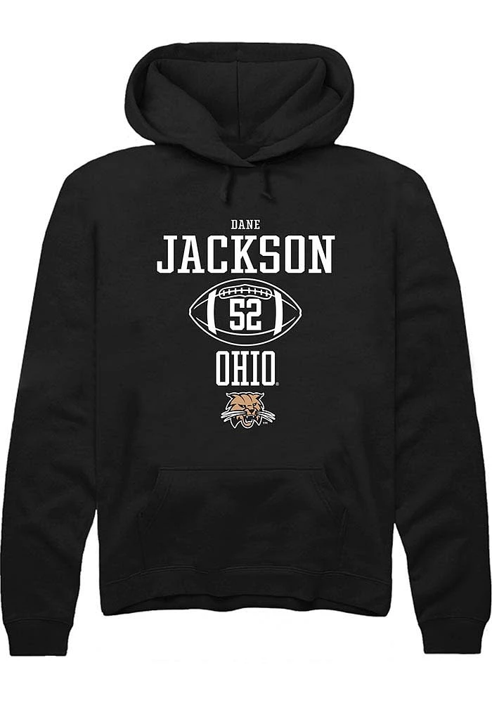 Dane Jackson Rally Ohio Bobcats Mens NIL Sport Icon Long Sleeve Hoodie