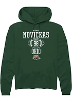 Danny Novickas Rally Ohio Bobcats Mens NIL Sport Icon Long Sleeve Hoodie