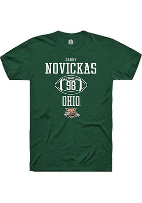 Danny Novickas Ohio Bobcats Rally NIL Sport Icon Short Sleeve T Shirt