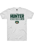 Devon Hunter Ohio Bobcats Rally NIL Stacked Box Short Sleeve T Shirt