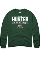 Devon Hunter Rally Ohio Bobcats Mens NIL Stacked Box Long Sleeve Crew Sweatshirt