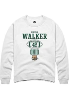 Donovan Walker Rally Ohio Bobcats Mens NIL Sport Icon Long Sleeve Crew Sweatshirt