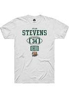 Dylan Stevens Ohio Bobcats Rally NIL Sport Icon Short Sleeve T Shirt