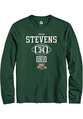 Dylan Stevens Ohio Bobcats Rally NIL Sport Icon Long Sleeve T Shirt