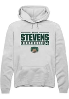 Dylan Stevens Rally Ohio Bobcats Mens NIL Stacked Box Long Sleeve Hoodie