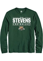 Dylan Stevens Ohio Bobcats Rally NIL Stacked Box Long Sleeve T Shirt