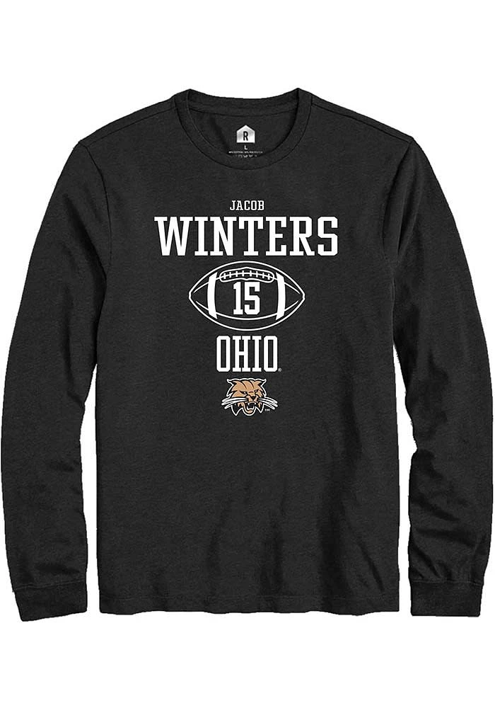 Jacob Winters Ohio Bobcats Rally NIL Sport Icon Long Sleeve T Shirt