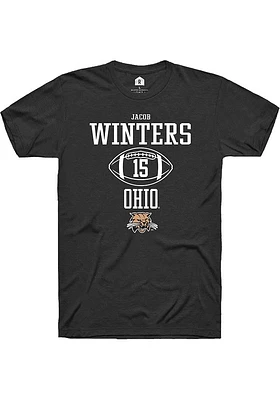 Jacob Winters Ohio Bobcats Rally NIL Sport Icon Short Sleeve T Shirt