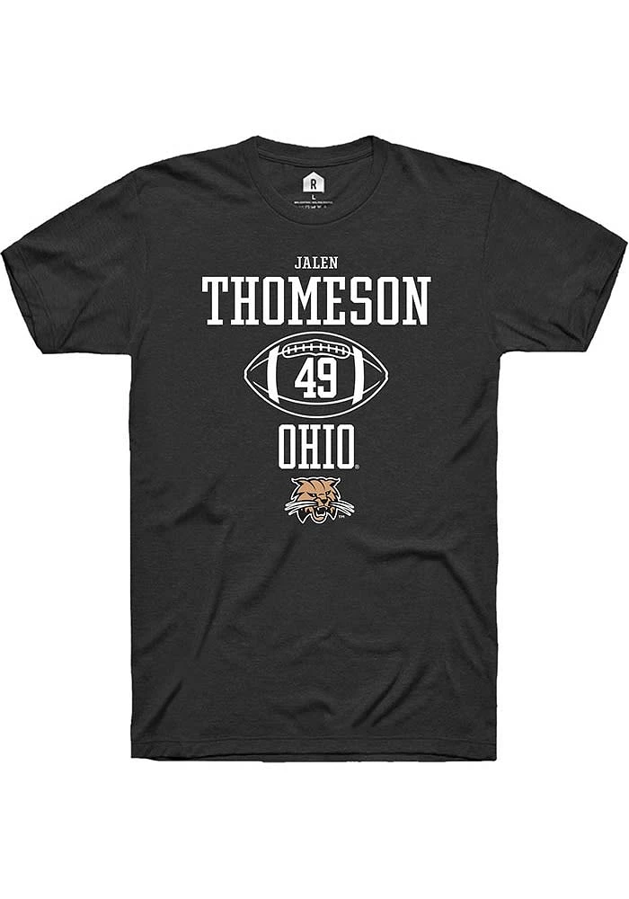 Jalen Thomeson Ohio Bobcats Rally NIL Sport Icon Short Sleeve T Shirt