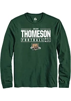 Jalen Thomeson Ohio Bobcats Rally NIL Stacked Box Long Sleeve T Shirt