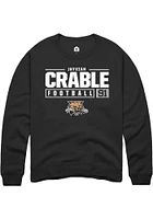 Jayvian Crable Rally Ohio Bobcats Mens NIL Stacked Box Long Sleeve Crew Sweatshirt