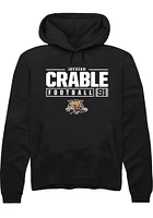 Jayvian Crable Rally Ohio Bobcats Mens NIL Stacked Box Long Sleeve Hoodie