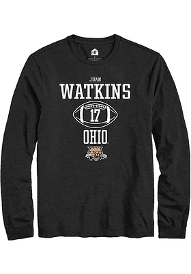 Juan Watkins Ohio Bobcats Rally NIL Sport Icon Long Sleeve T Shirt