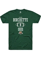 Justin Birchette Ohio Bobcats Rally NIL Sport Icon Short Sleeve T Shirt