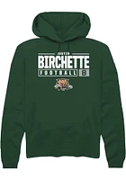 Justin Birchette Rally Ohio Bobcats Mens NIL Stacked Box Long Sleeve Hoodie