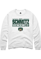 Kadin Schmitz Rally Ohio Bobcats Mens NIL Stacked Box Long Sleeve Crew Sweatshirt