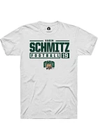 Kadin Schmitz Ohio Bobcats Rally NIL Stacked Box Short Sleeve T Shirt