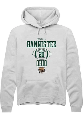 Kendall Bannister Rally Ohio Bobcats Mens NIL Sport Icon Long Sleeve Hoodie