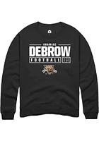 Khamani Debrow Rally Ohio Bobcats Mens NIL Stacked Box Long Sleeve Crew Sweatshirt