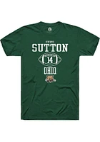 Kwame Sutton Ohio Bobcats Rally NIL Sport Icon Short Sleeve T Shirt